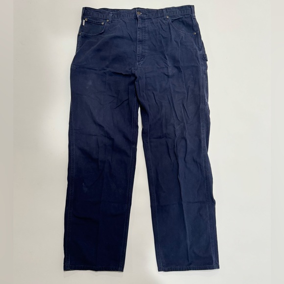 Carhartt B159 Canvas Carpenter Loose Fit Work Pants Men’s 42x34 - Picture 1 of 3
